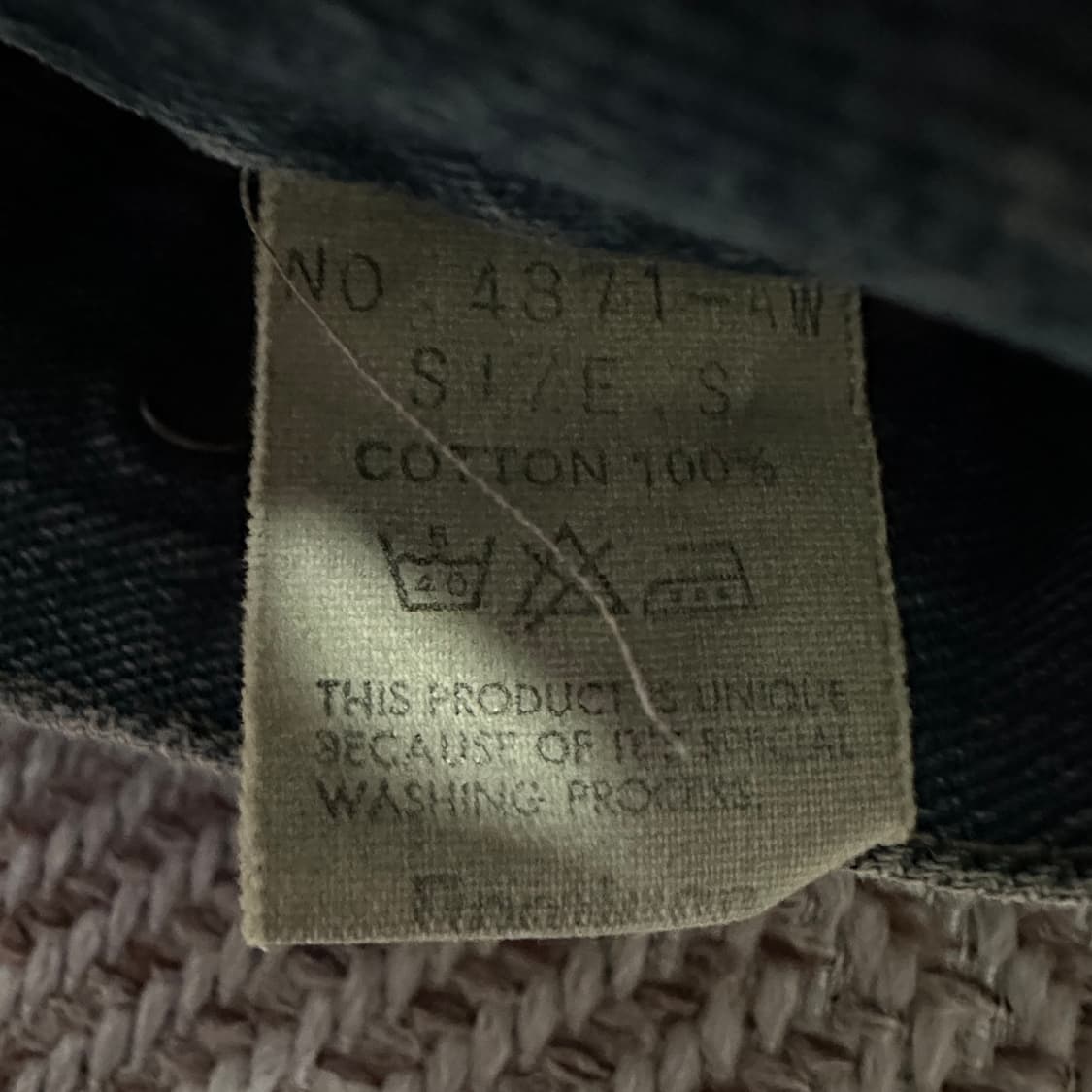 SPELLBOUND japan made denim jacket 상품이미지5