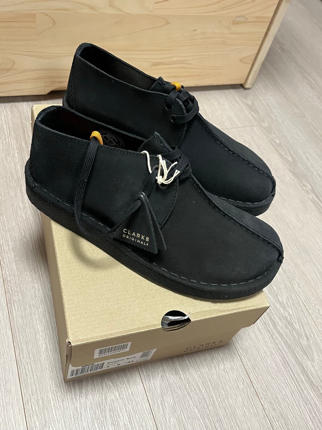 (새상품) 클락스 데저트트랙 블랙 상품이미지1