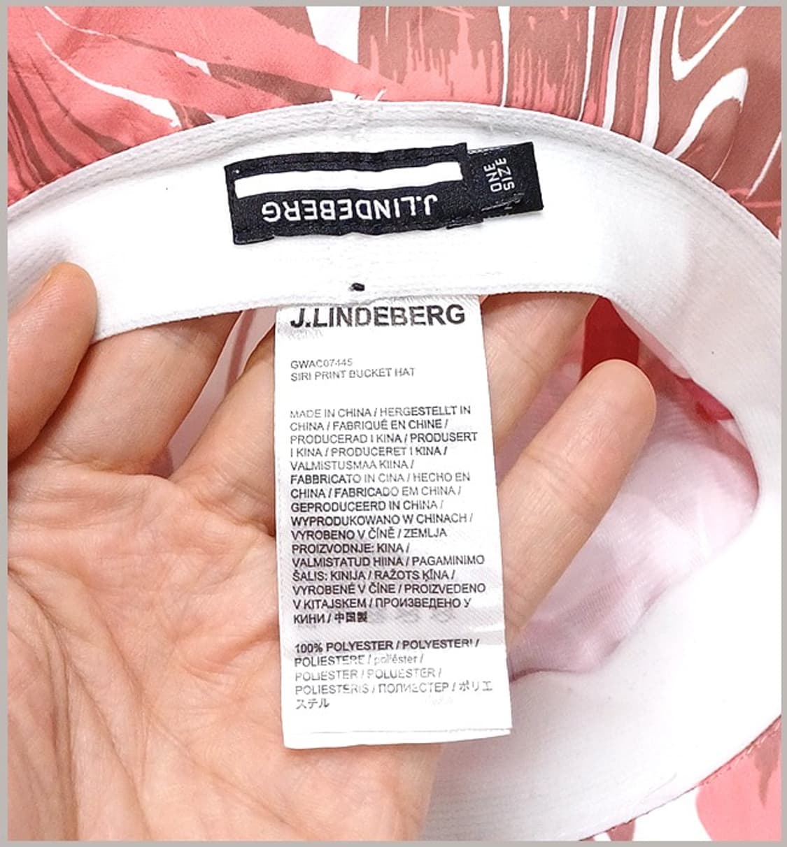 제이린드버그 정품 버킷햇 모자 J-986 상품이미지5