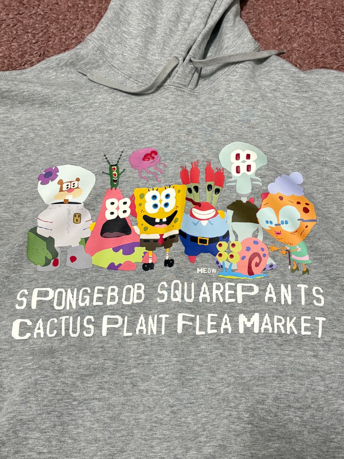 UNIQLO X CPFM spongebob hoodie 상품이미지2