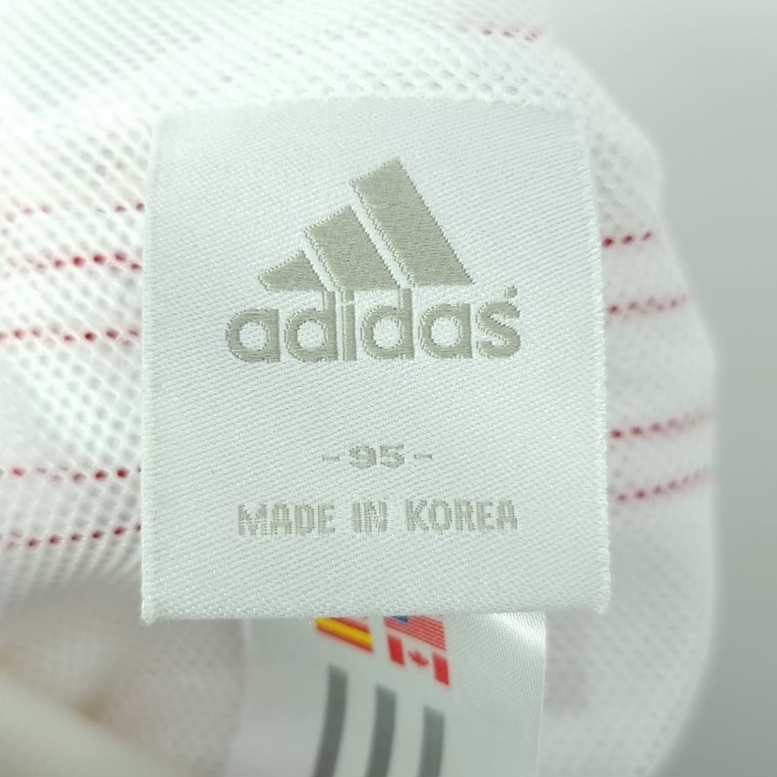 [아디다스] 흰빨 삼선 와이드 트랙 팬츠 츄리닝 M15364 상품이미지6