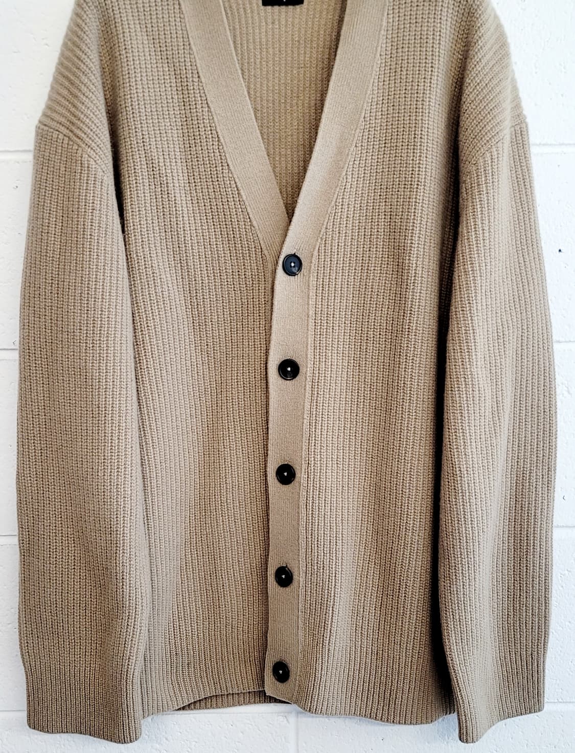 [XL~XXL] 무신사스탠다드 램스울 오버사이즈 니트가디건 판매 상품이미지4