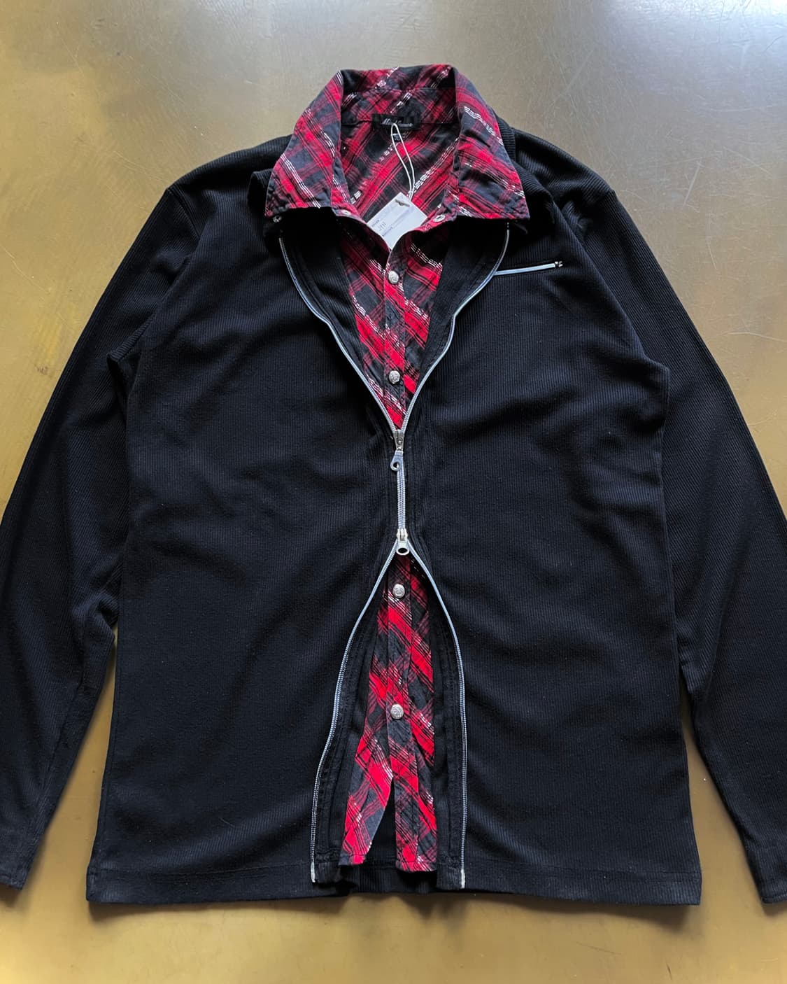 90-00s Mind Games Golgi Knit Zip-up 상품이미지5