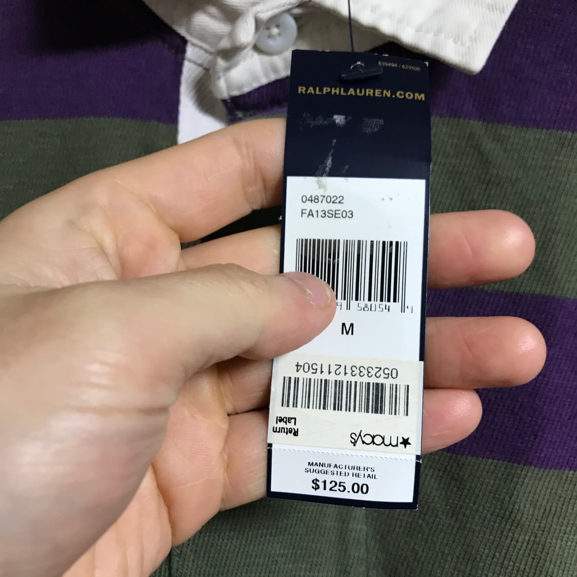 폴로 랄프로렌 단가라 택체상품 pk티셔츠 상품이미지4