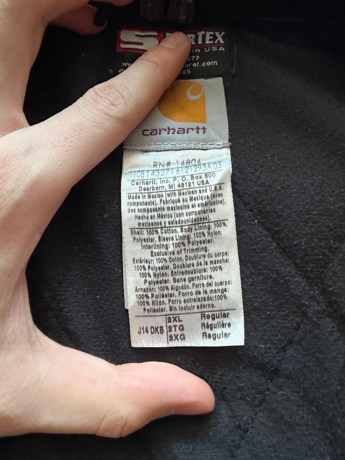 [XXL] 칼하트 산타페 샌드스톤 덕 자켓 j14 j13 상품이미지7