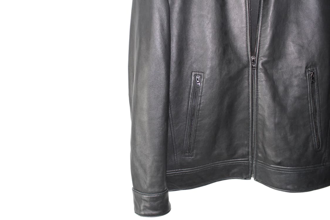 켈빈클라인 램스킨 싱글레더자켓 상품이미지3