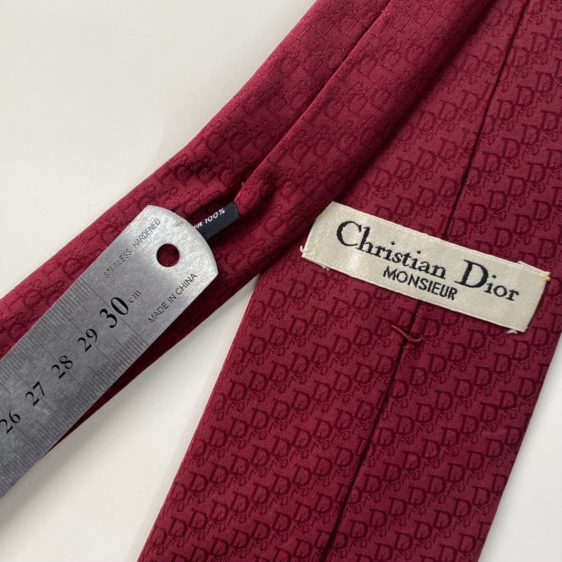 크리스찬 디올(Dior) 오블리크 명품 정품넥타이 상품이미지6