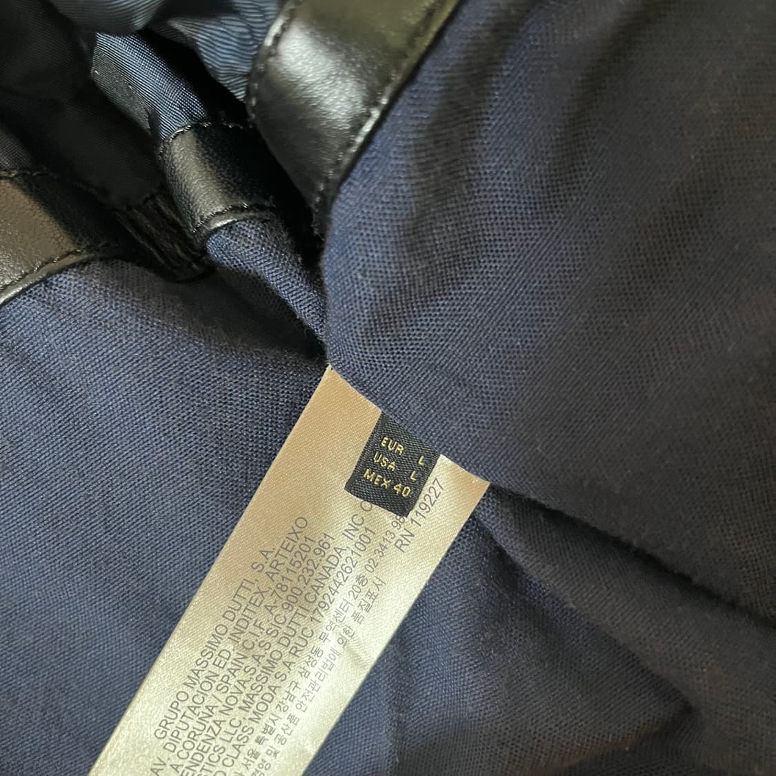 마시모두띠 리얼레더 자켓 상품이미지9