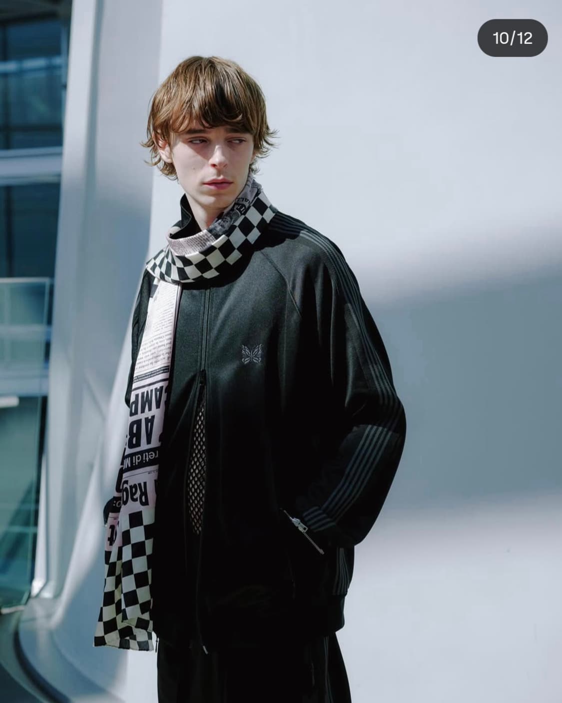 니들스 x LHP 트랙 팬츠 폴리 스무스 블랙 셋업 상품이미지2