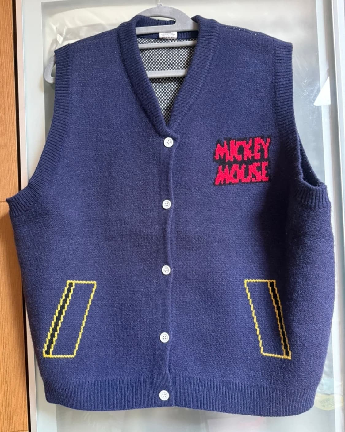 디즈니 미키 정품 네이비 조끼 - 새상품 상품이미지2