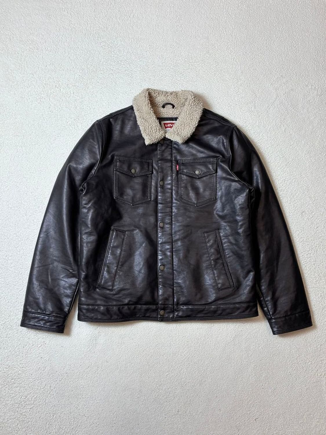 리바이스 20ss 쉐르파 가죽 봄버 자켓 PN7422 상품이미지1