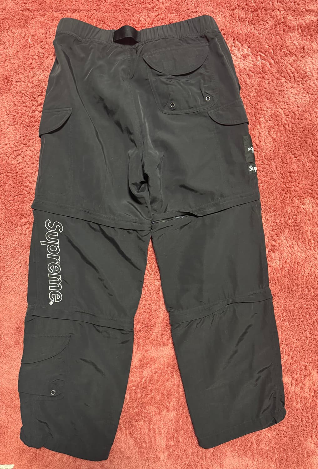 노스페이스x슈프림 트레킹 집오프 벨트 팬츠 상품이미지1