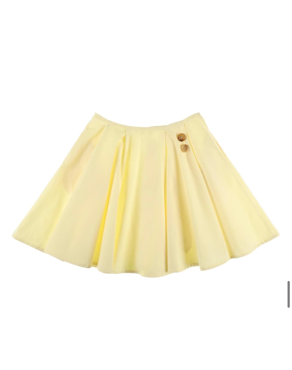 (새상품) 온스카 COTTON FLARE SKIRT (LEMON) 상품이미지2