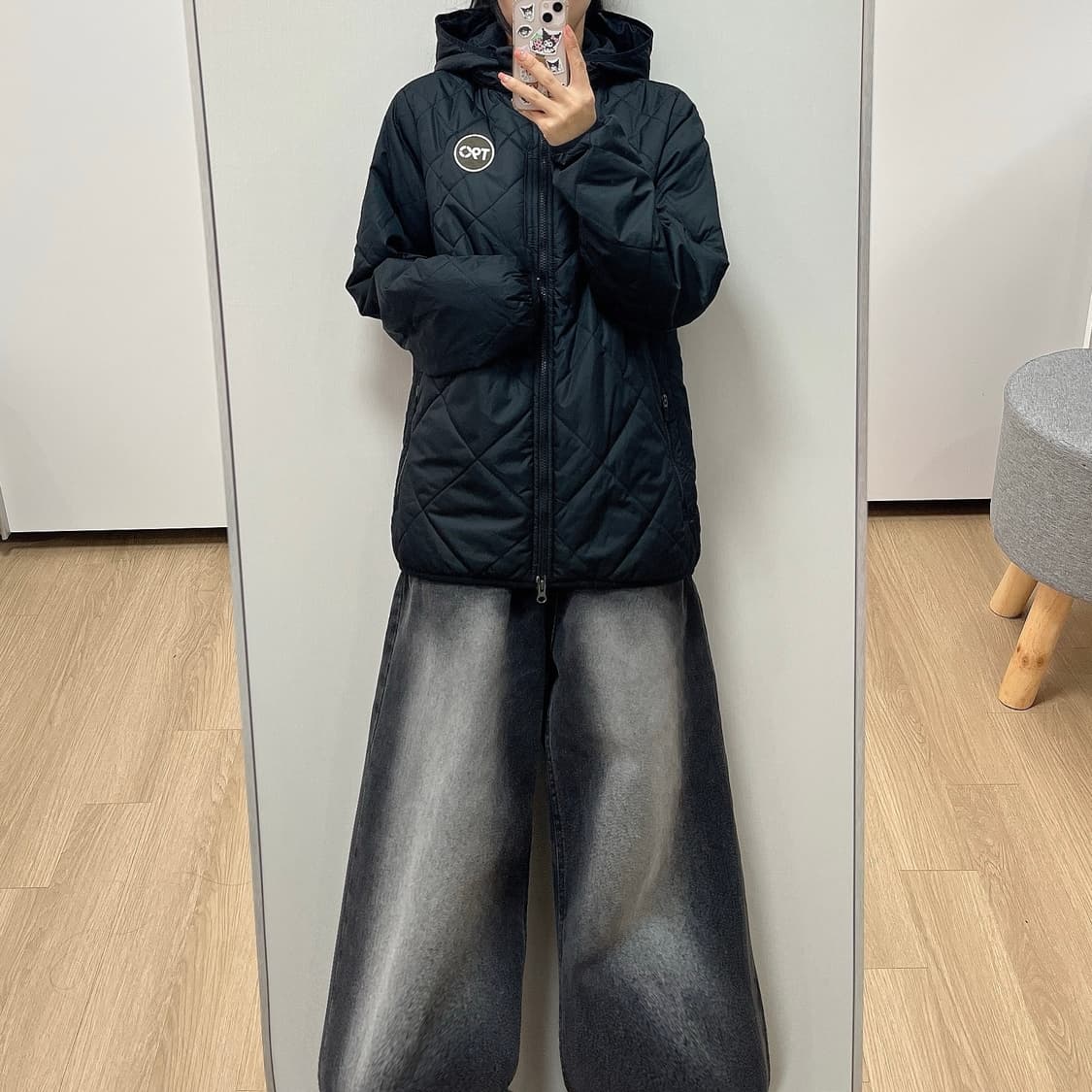 나이키 T90 경량 패딩 후드 자켓 상품이미지1