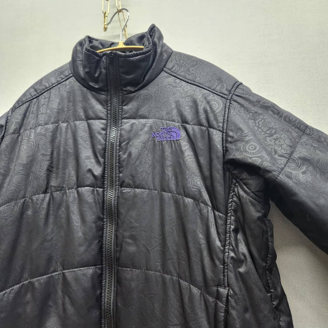 노스페이스 퍼플로고 스트링 경량패딩 M 상품이미지2