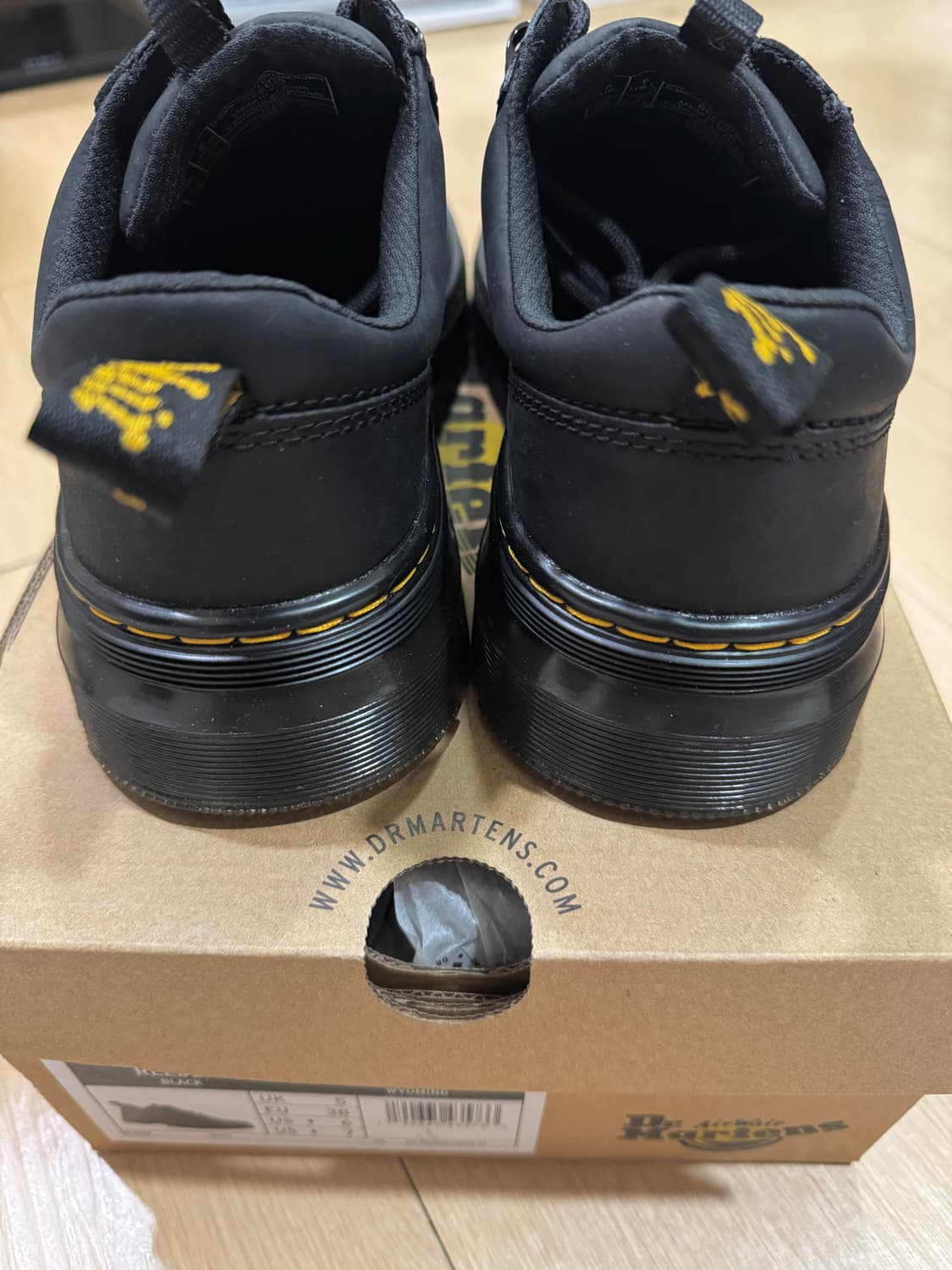 [240] 닥터마틴 리더 블랙 uk5 코이세이오 상품이미지5