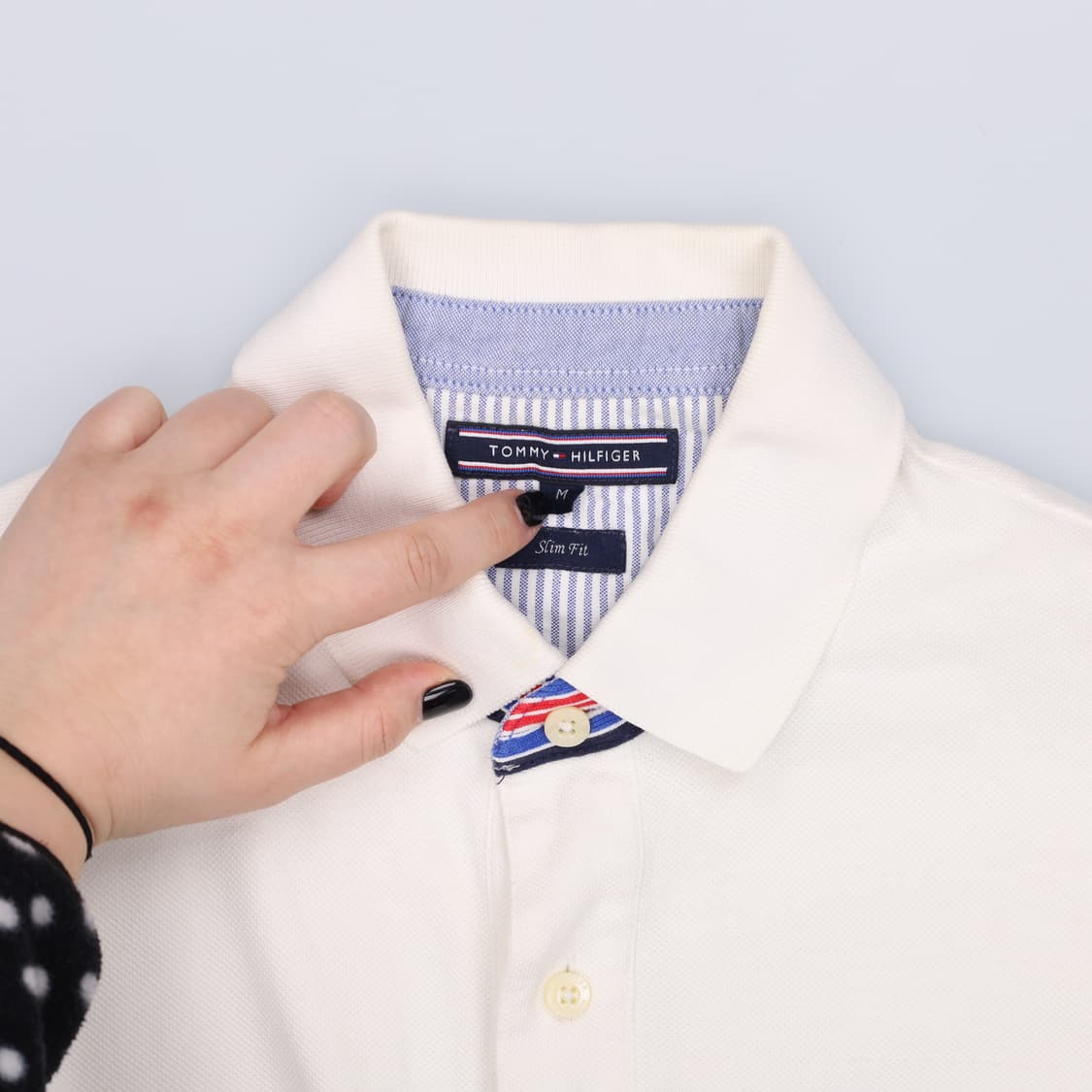 M 타미힐피거 카라 반팔 티셔츠 0204M 상품이미지4