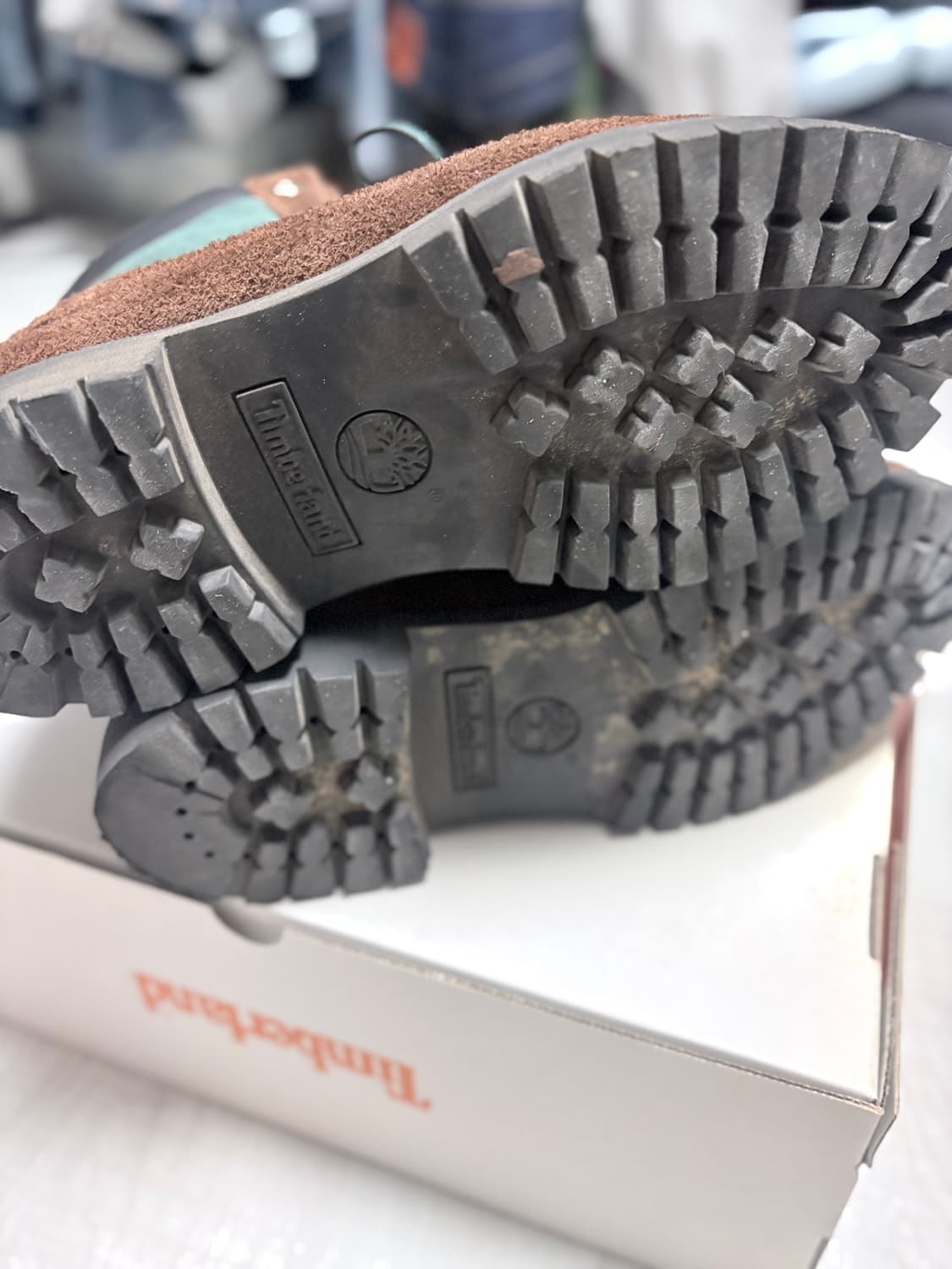 팀버랜드 x 디스이즈네버댓 6인치 부츠 브라운 - 와이드 상품이미지5