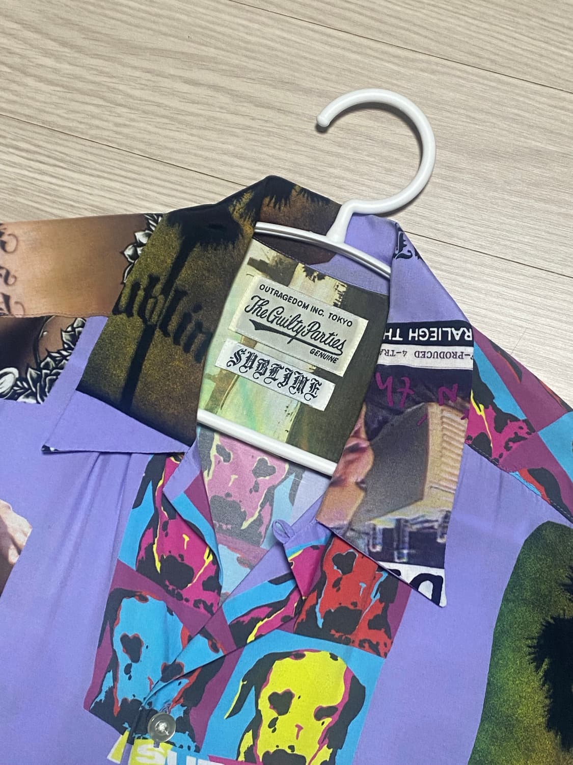 와코마리아 x 서브라임 셔츠 상품이미지2