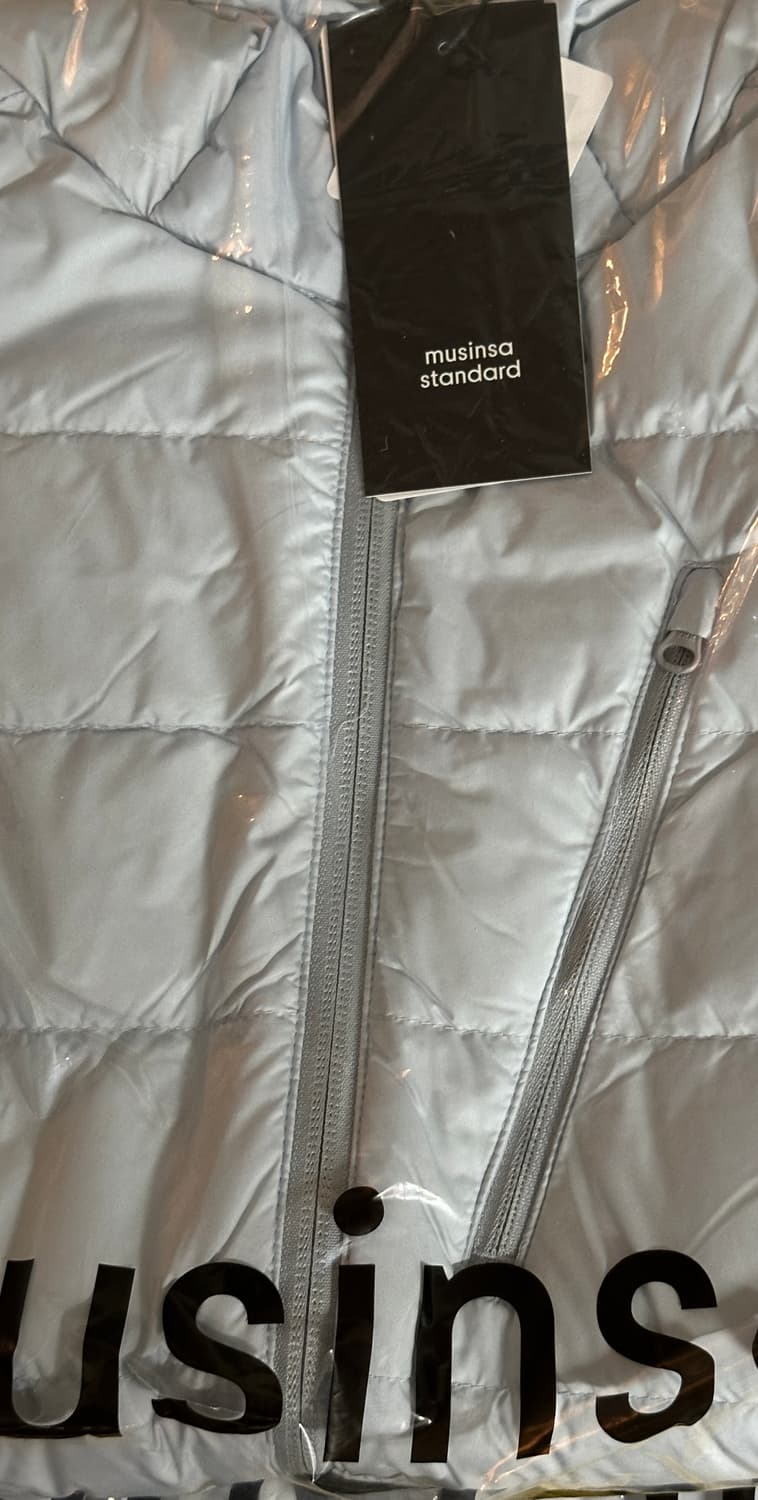 무신사 스탠다드 시티 레저 후드 라이트 다운 자켓 클라우디 블루 XL 상품이미지2