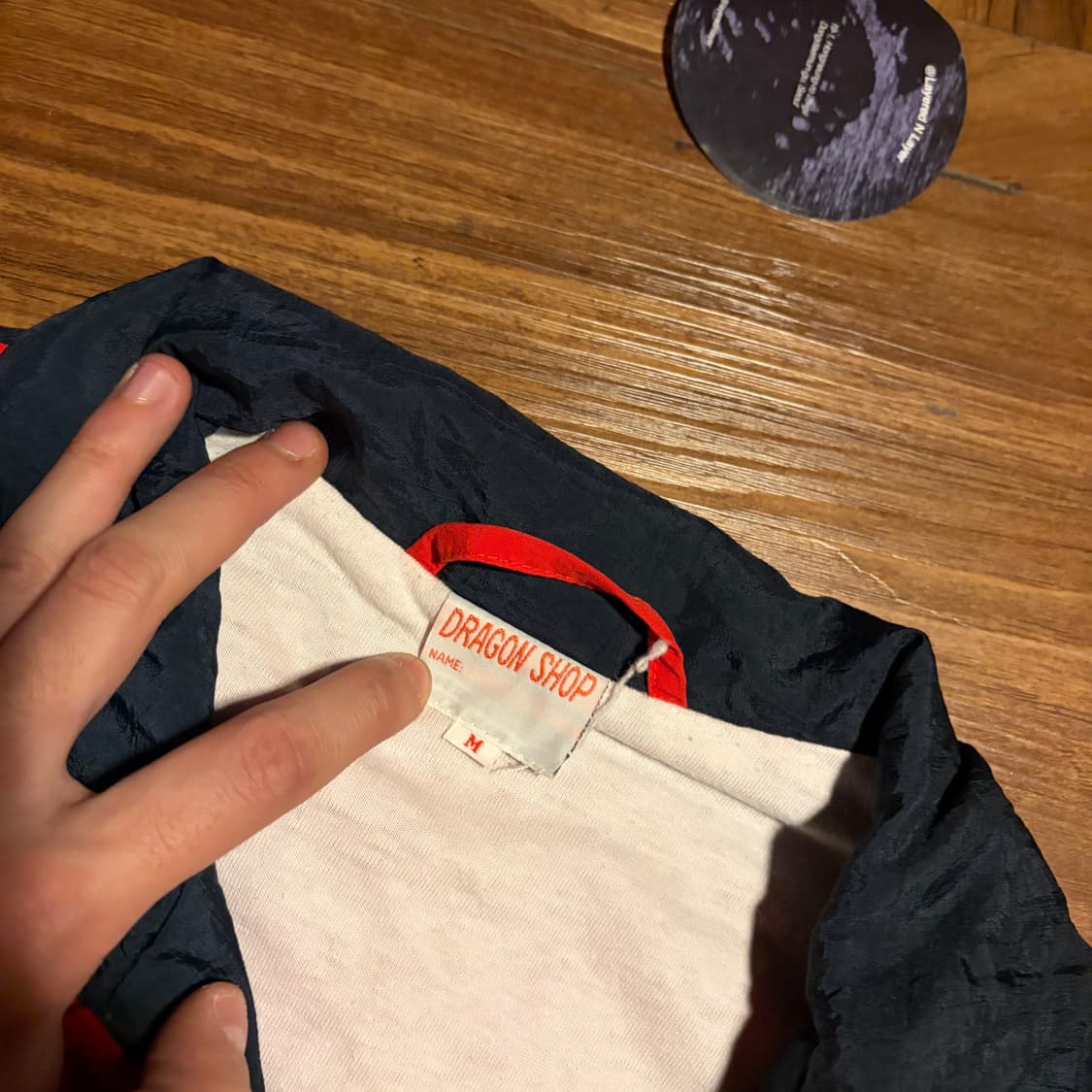 90S HONG KONG I.S SOUVENIR BOMBER 상품이미지4