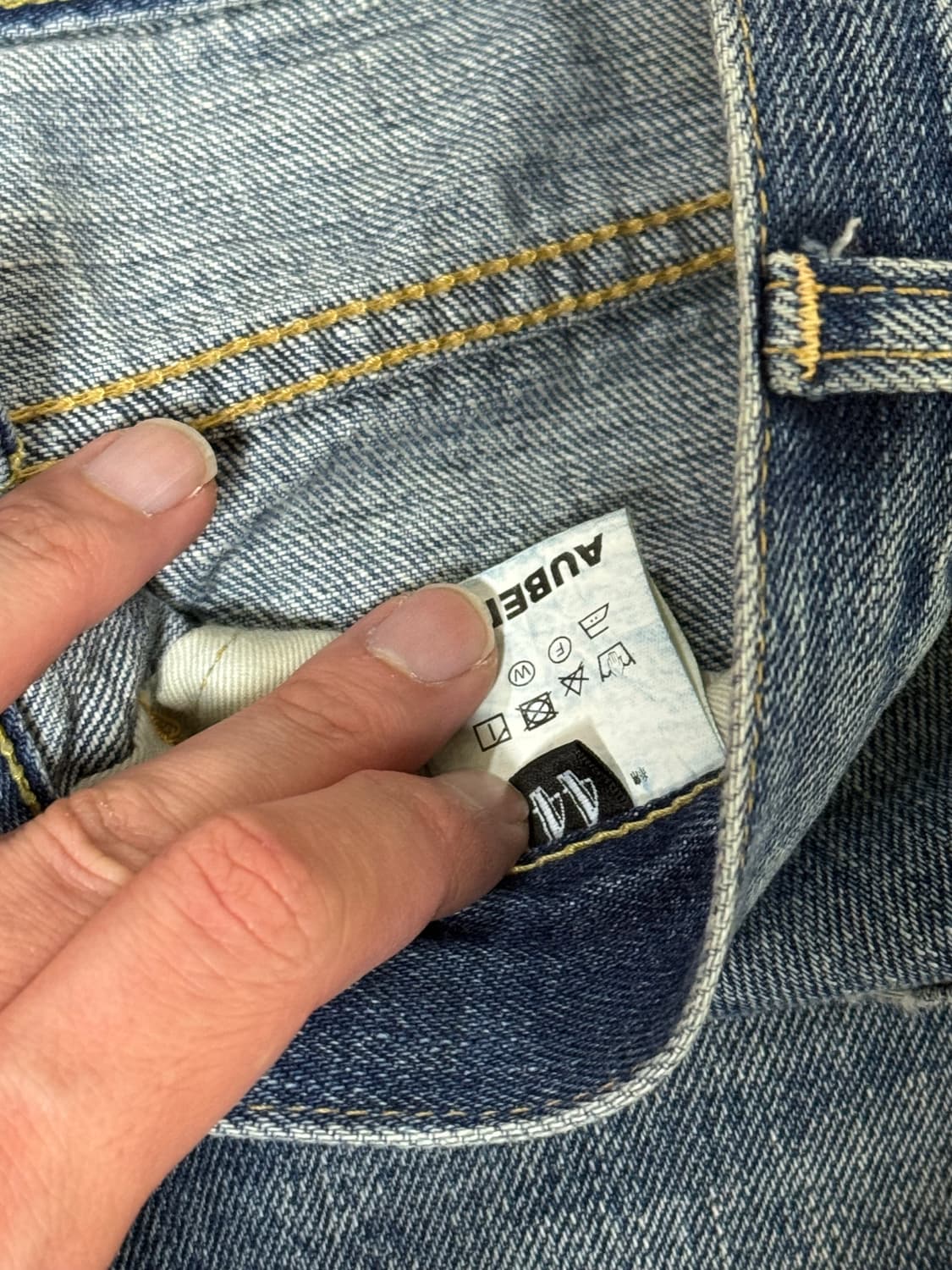 [44] 오베르쥬(auberge) 어드레서 샵 별주 빈티지 워시데님 상품이미지6