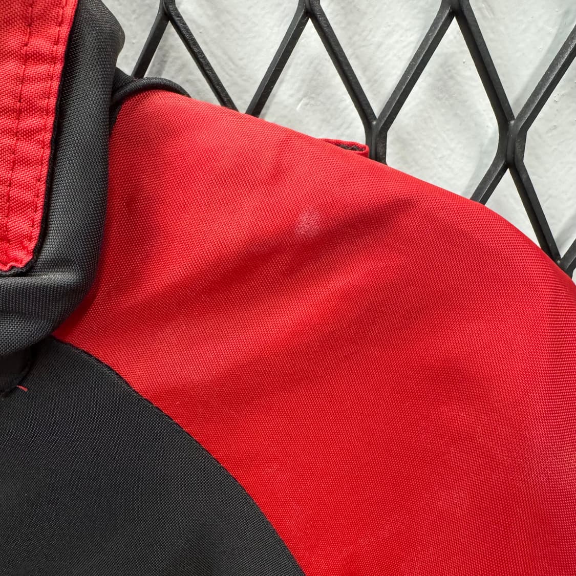 00s 혼다 레이싱 X 롤란드 렌츠치 레이싱 팀 윈드브레이커 레드 블랙 상품이미지6