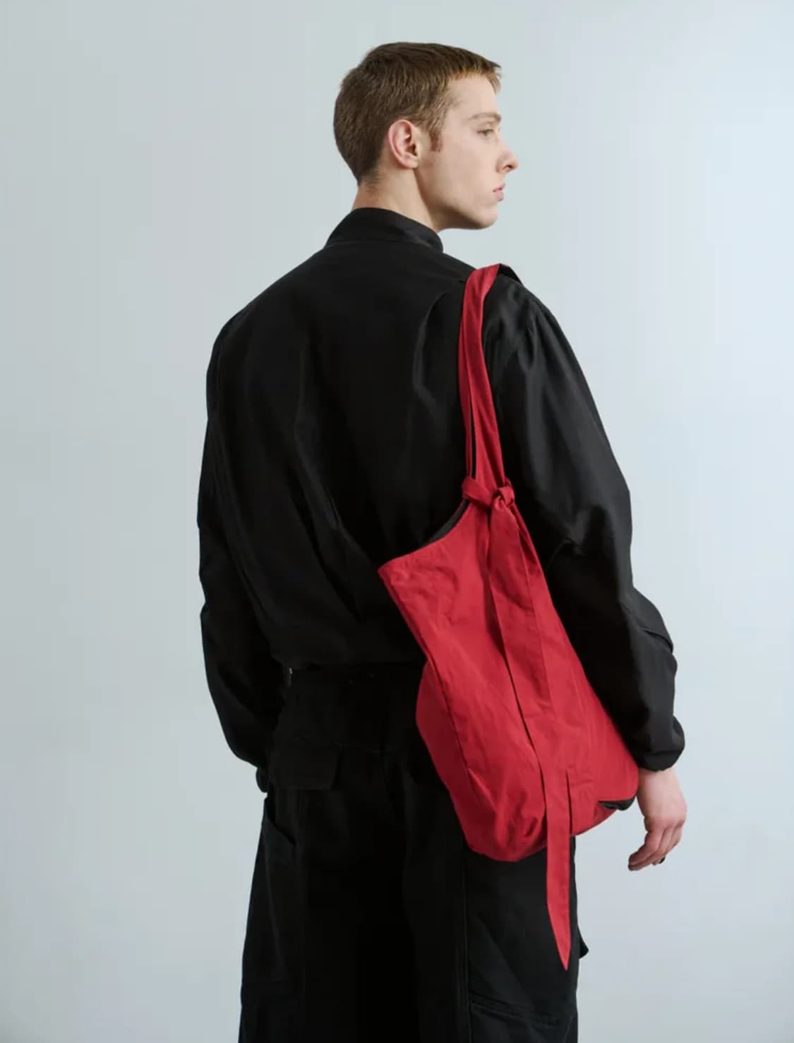 yiyae  Reversible Tote Bag wine/black 상품이미지2