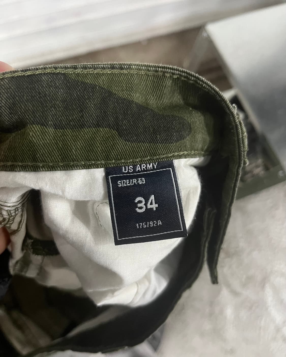 must navy woodland pants 상품이미지7