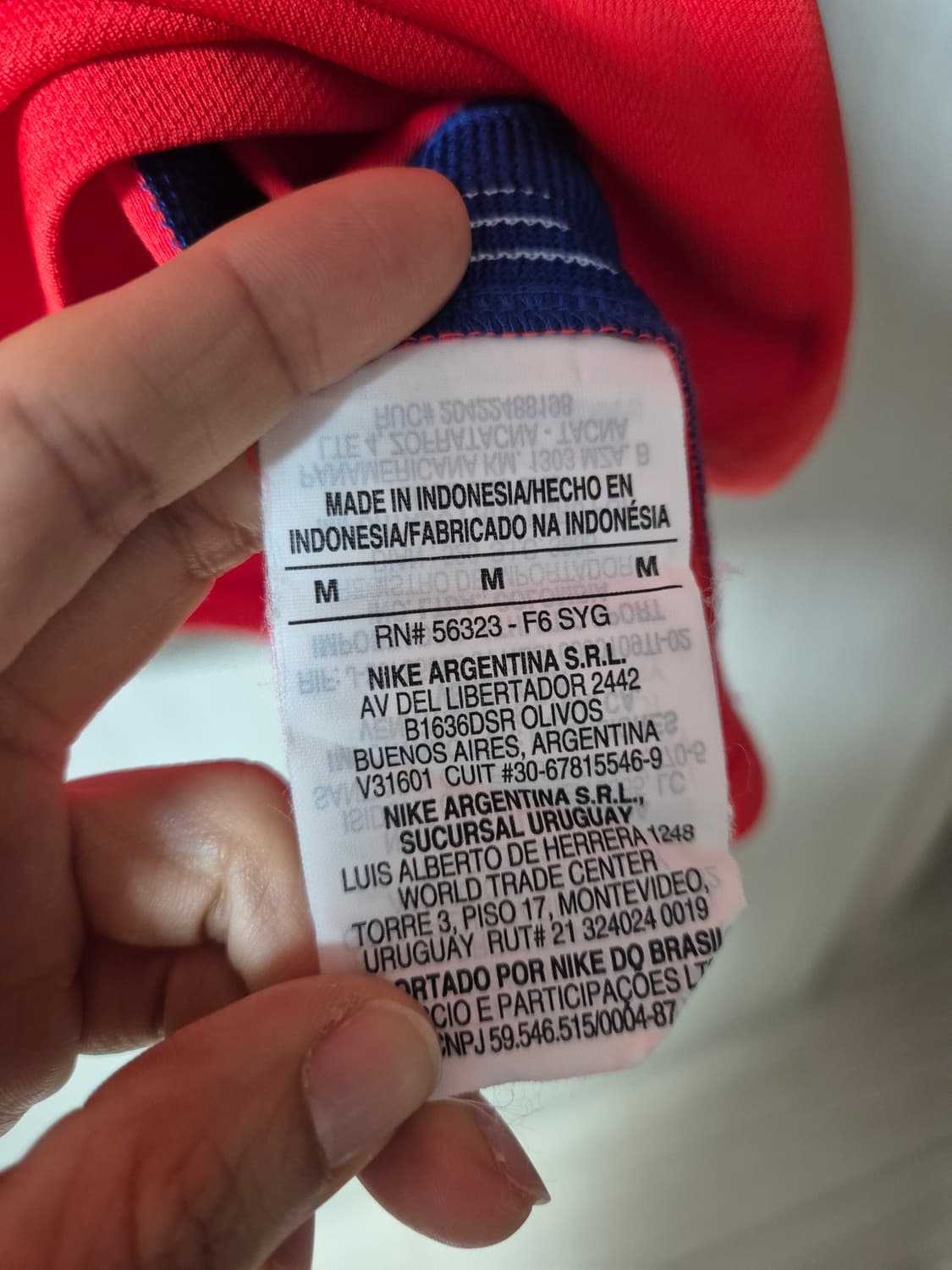 아디다스 칠레 홈 국대 유니폼 16-17 축구유니폼 M 상품이미지7