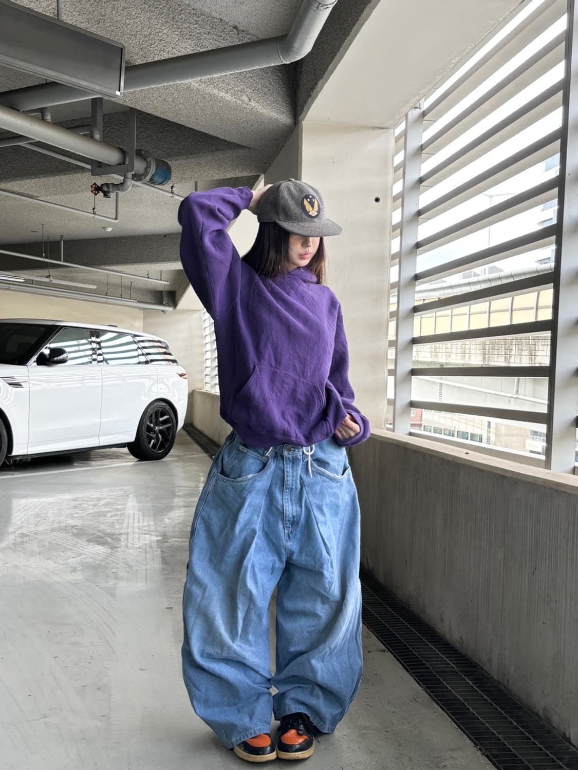 90‘s Russell 빈티지 후드티 상품이미지1