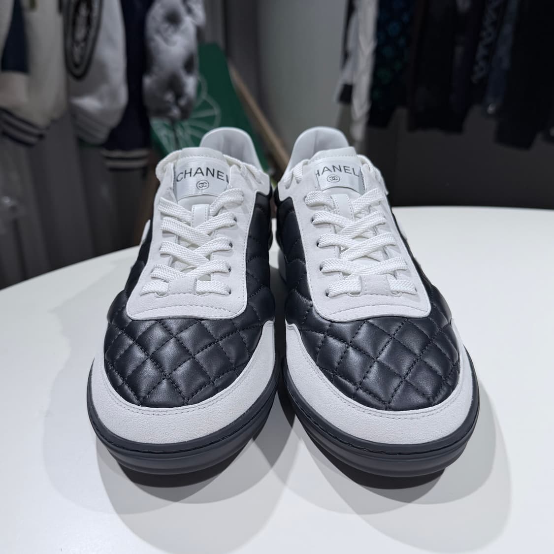 (A+/41) / 26년 CC로고 퀄팅로고 스니커즈 신발 상품이미지3