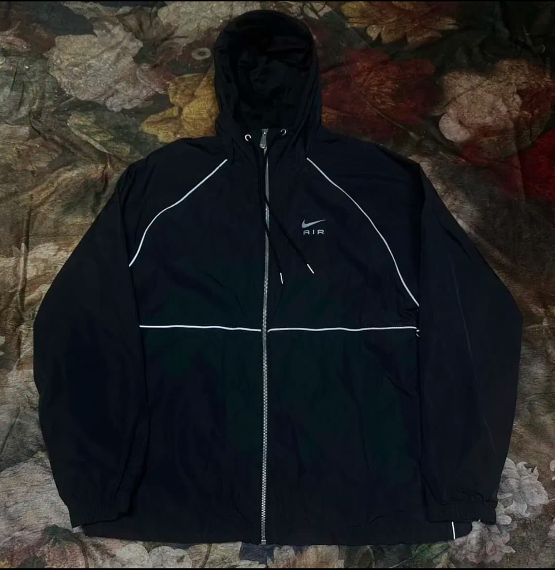 나이키 AIR 화이트 사이드라인 블랙바람막이 110 상품이미지1