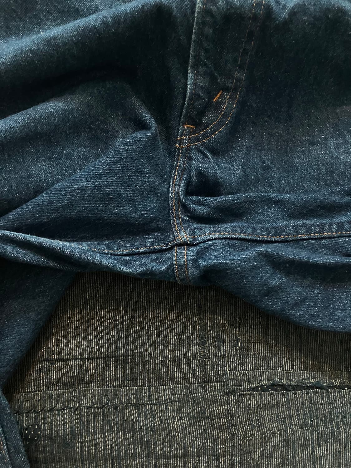 🇺🇸 80s USA 빈티지 리바이스 517 부츠컷 데님 팬츠 상품이미지5