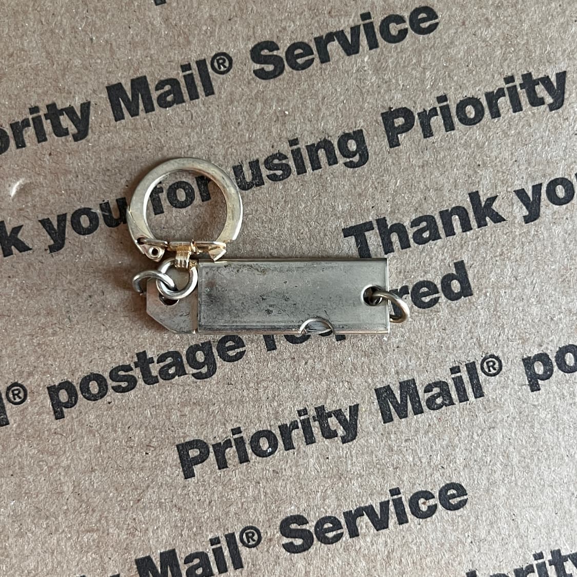 90s vtg Armstrong Credit Union Keyring 상품이미지2