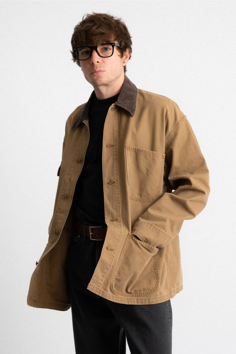 (착샷) 오어슬로우 커버올 릴렉스핏 워크 자켓 상품이미지10