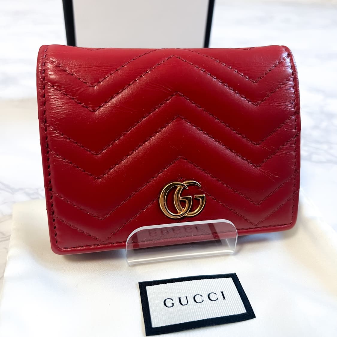 구찌 GG 마몬트 마틀라세 지갑 상품이미지3