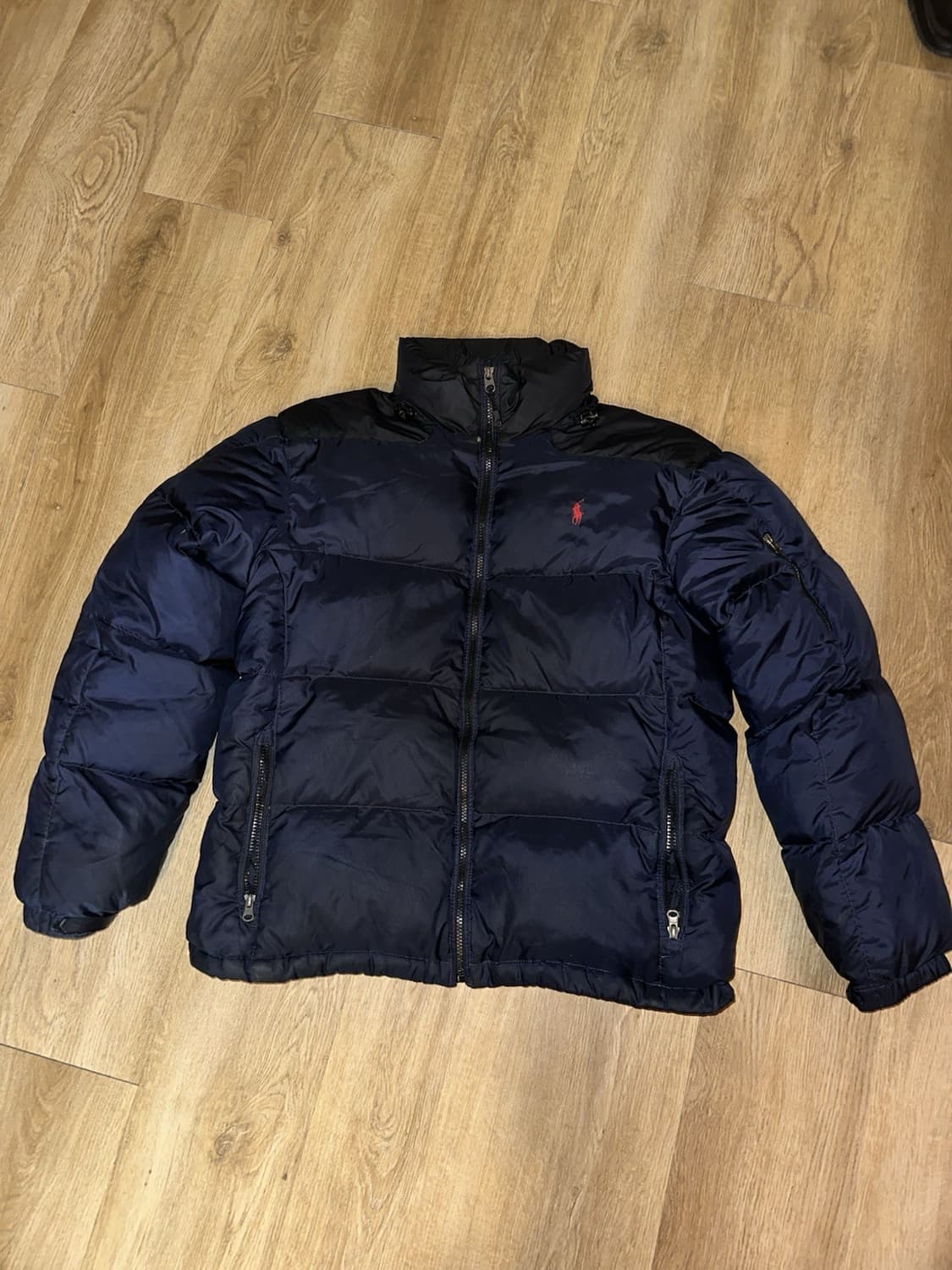 10s 폴로 랄프 로렌 투톤 덕다운 푸퍼 패딩 자켓 상품이미지1