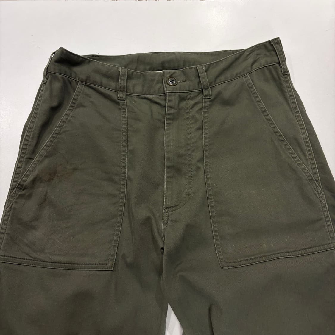 [L] 벤 데이비스 올리브 워크 팬츠 D720 상품이미지3