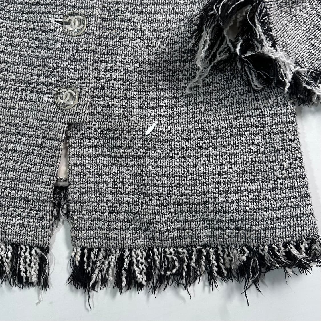 샤넬 테슬 트위드 자켓  상품이미지6
