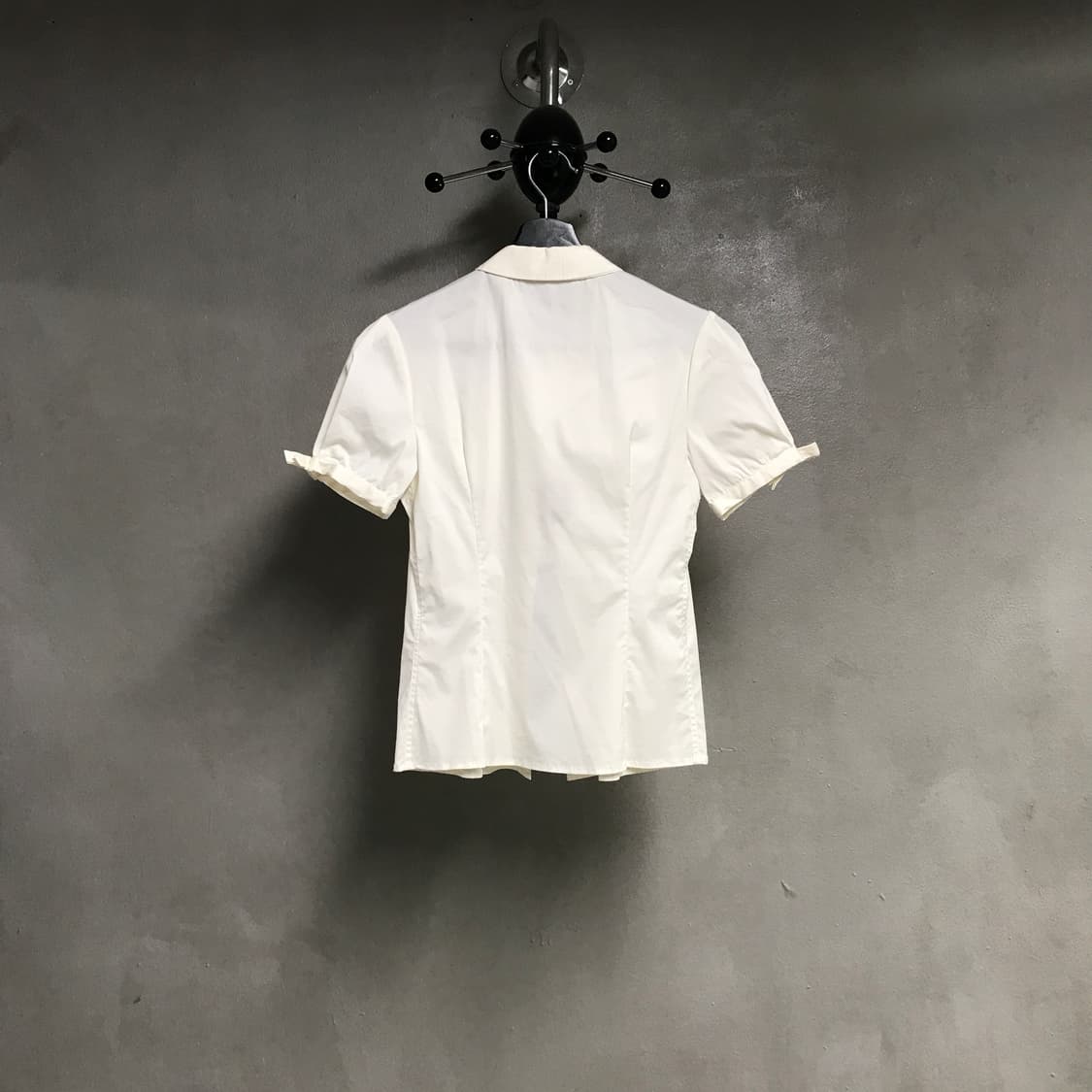 프라다 화이트 반팔 셔츠 38(W) 상품이미지7