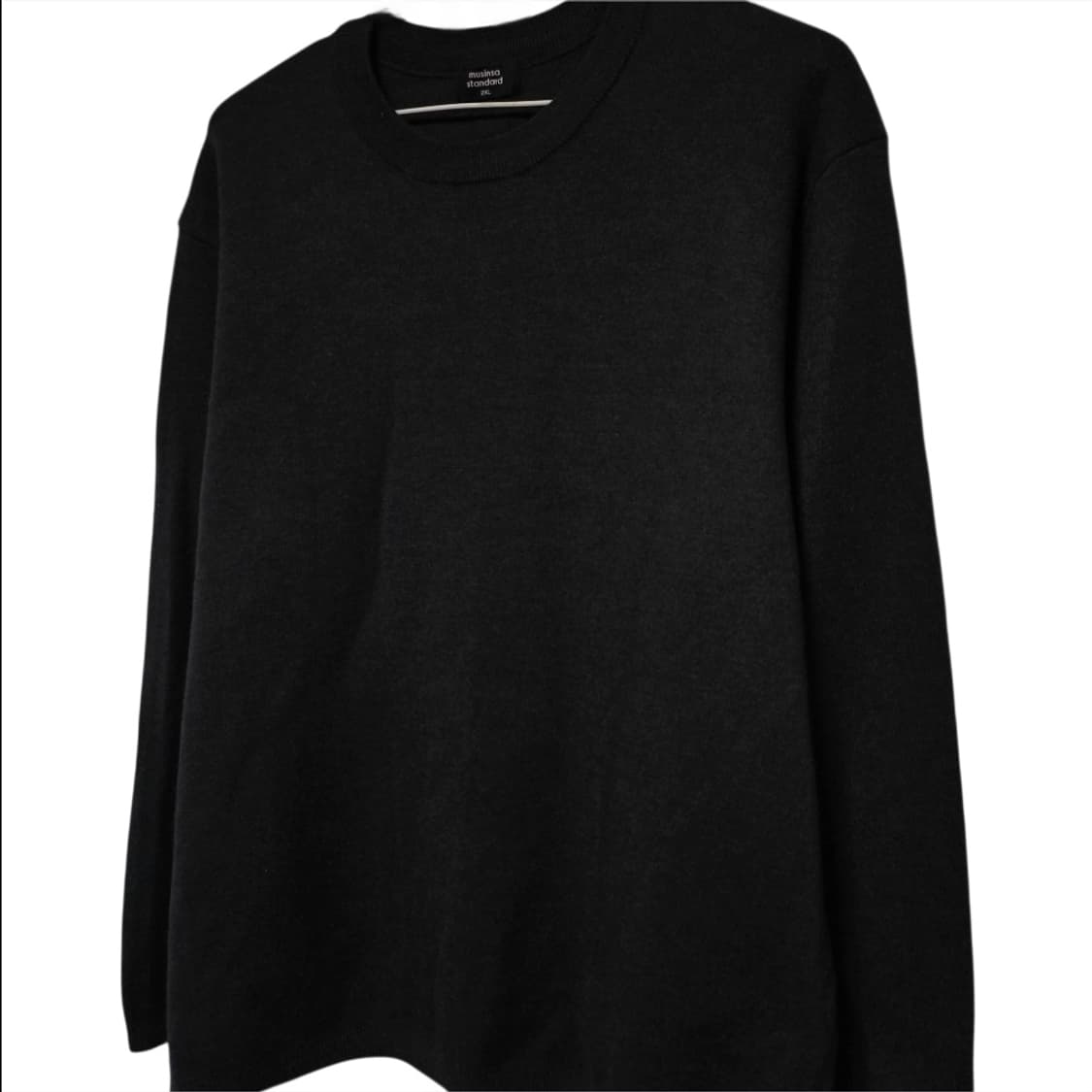 무신사 니트티셔츠 100-105 회새그레이 상품이미지4