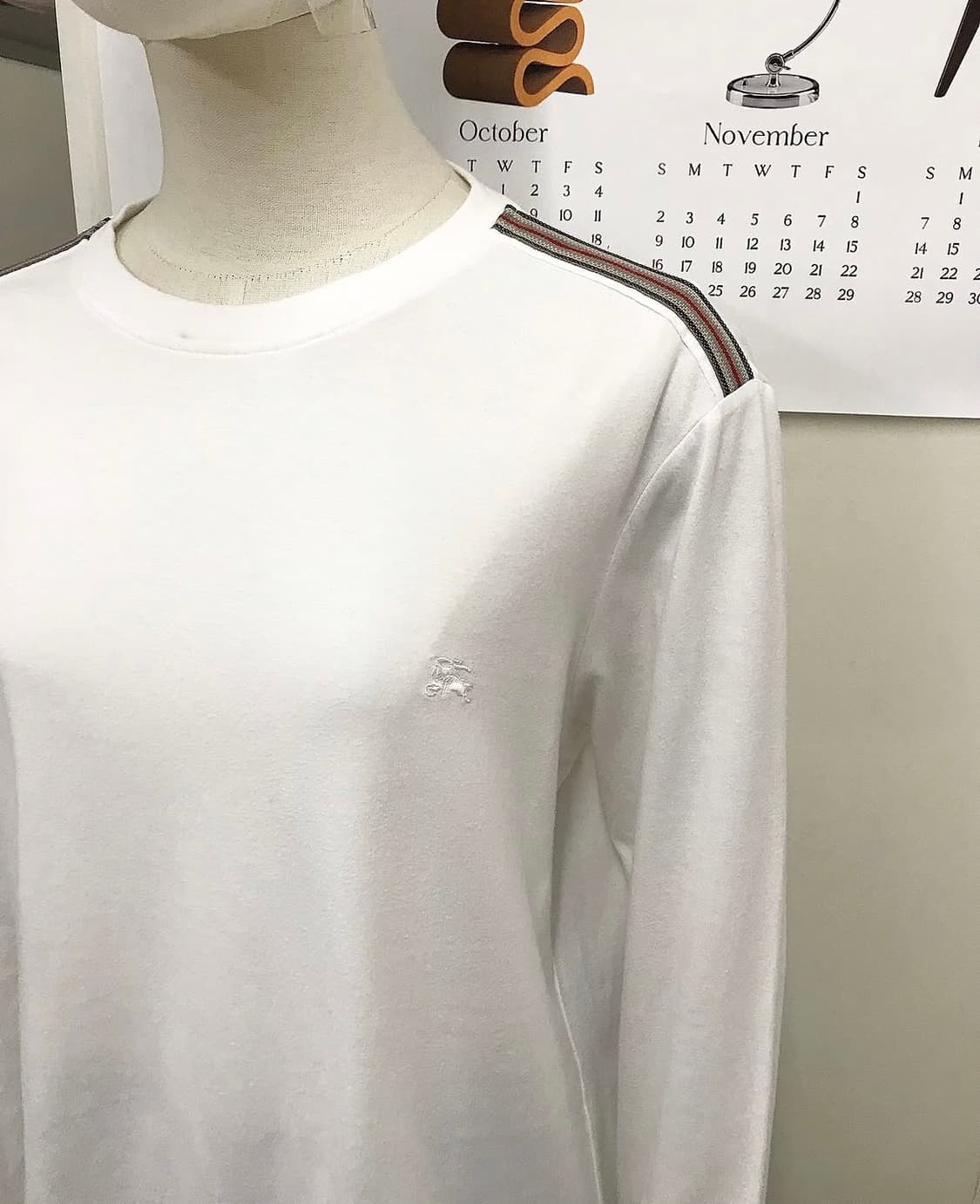 버버리 로고 롱슬리브 긴팔티 상품이미지7