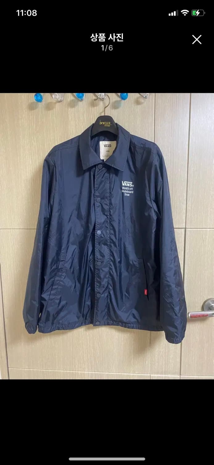 VANS 반스 네이비 코치 자켓 L사이즈 상품이미지1