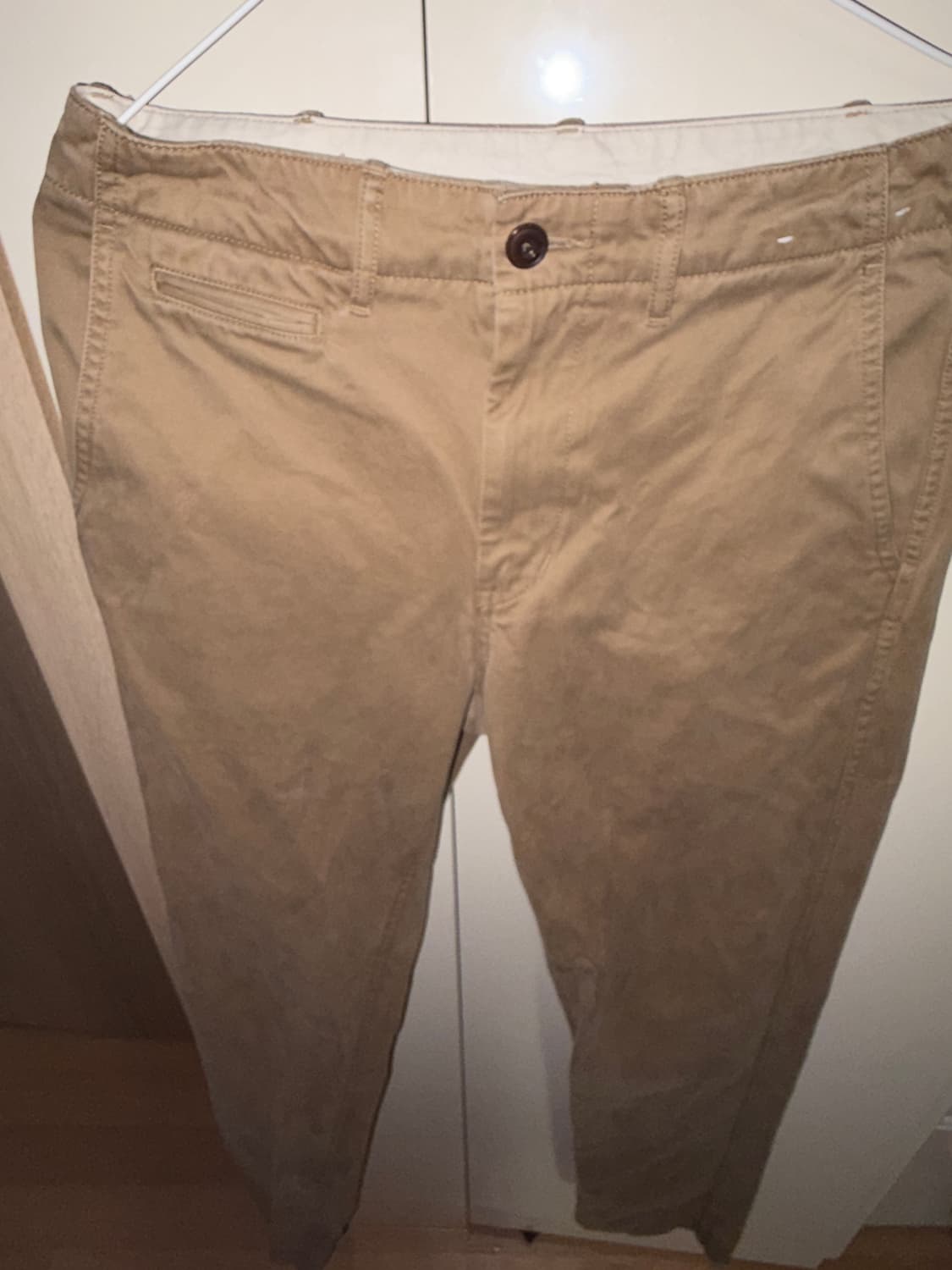 유니클로 스트레이트 치노팬츠 브라운 73 상품이미지2