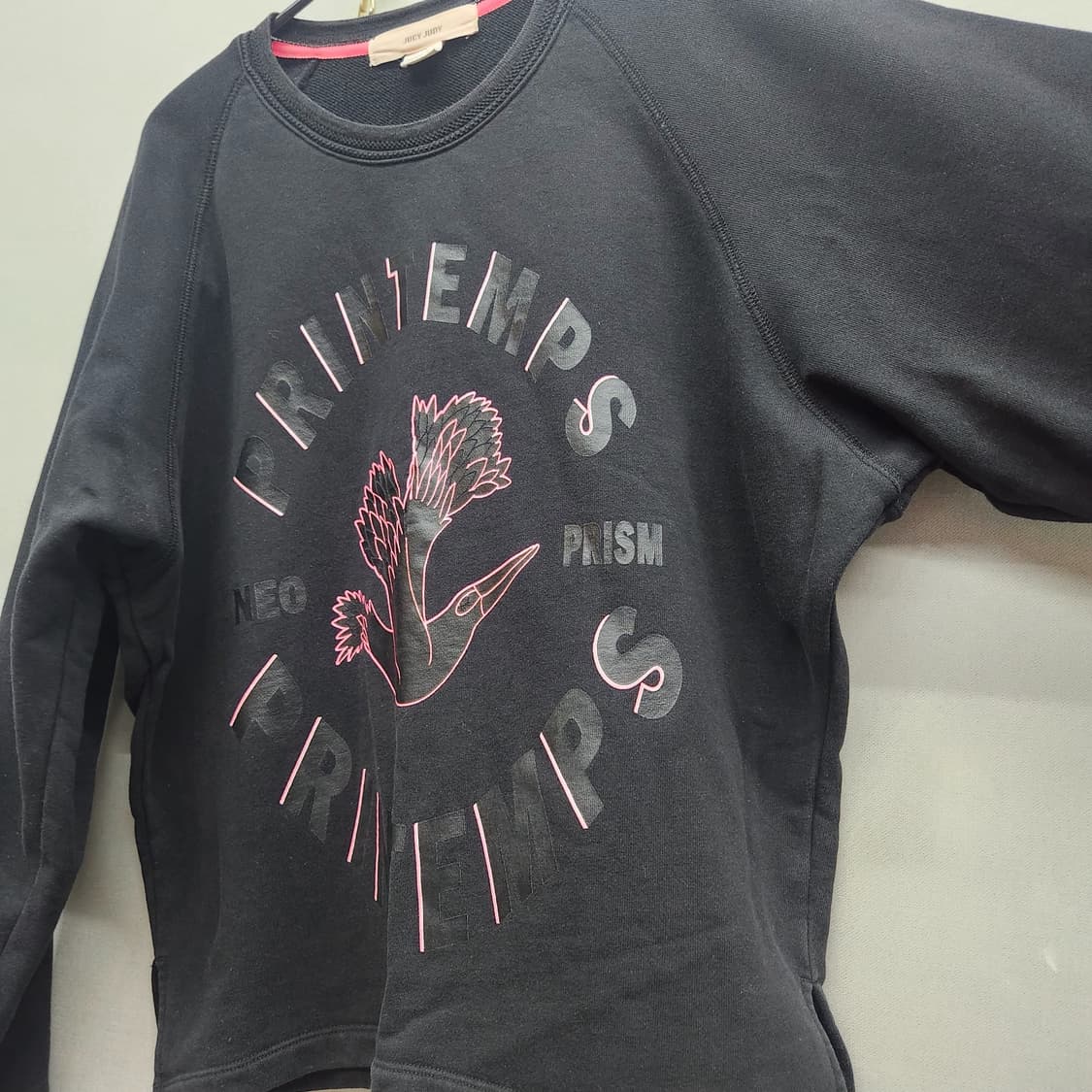 쥬시쥬디 빅 프린팅 오버핏 맨투맨 XS(XL) 상품이미지3