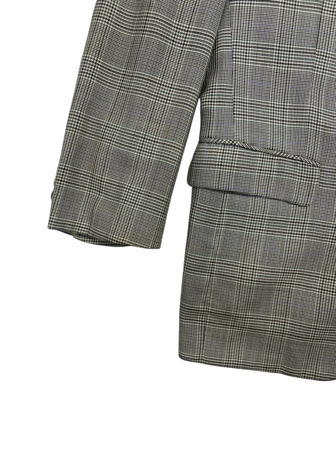 입생로랑 체크 자켓 상품이미지2