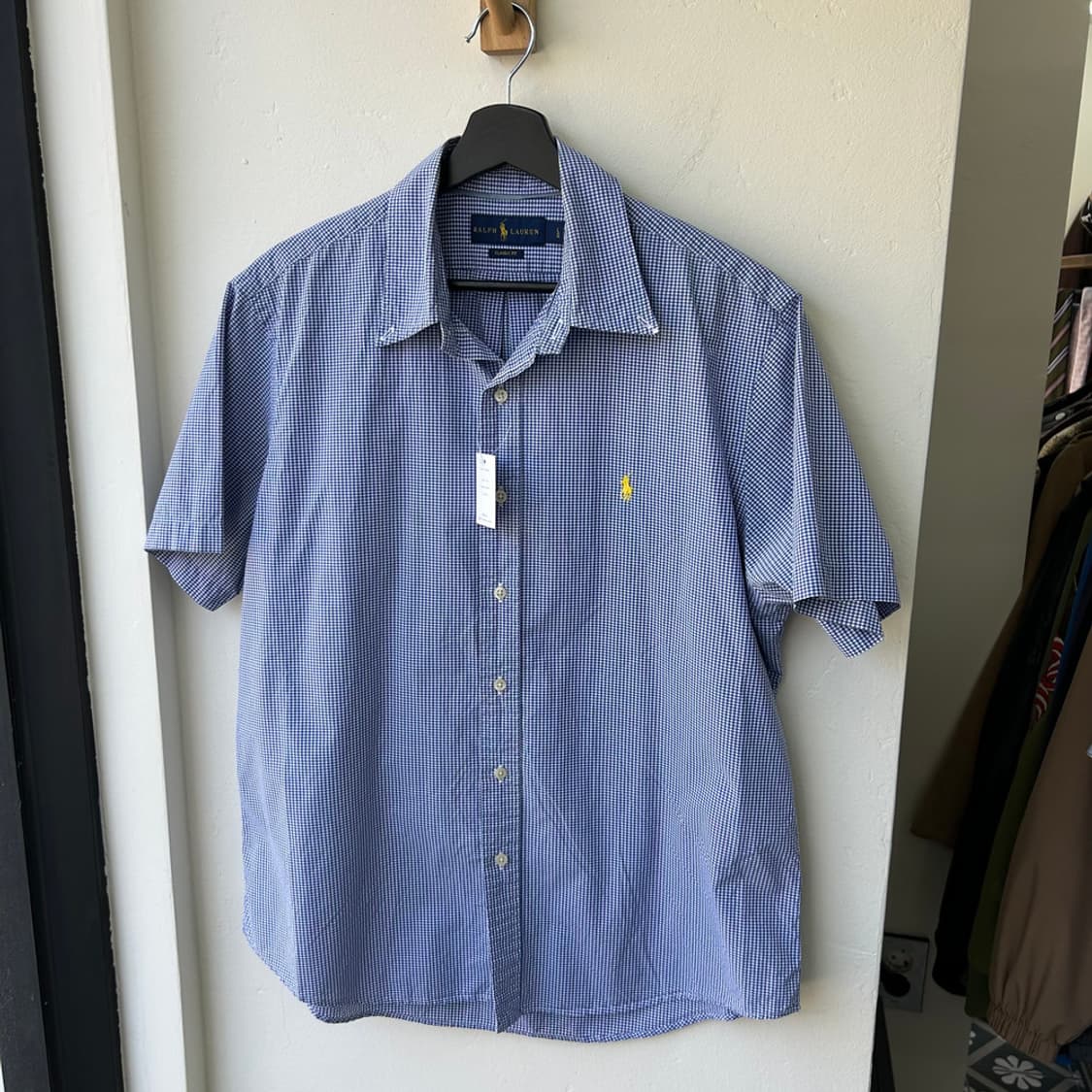 16705 - 폴로 랄프로렌 체크 반팔 셔츠 상품이미지2