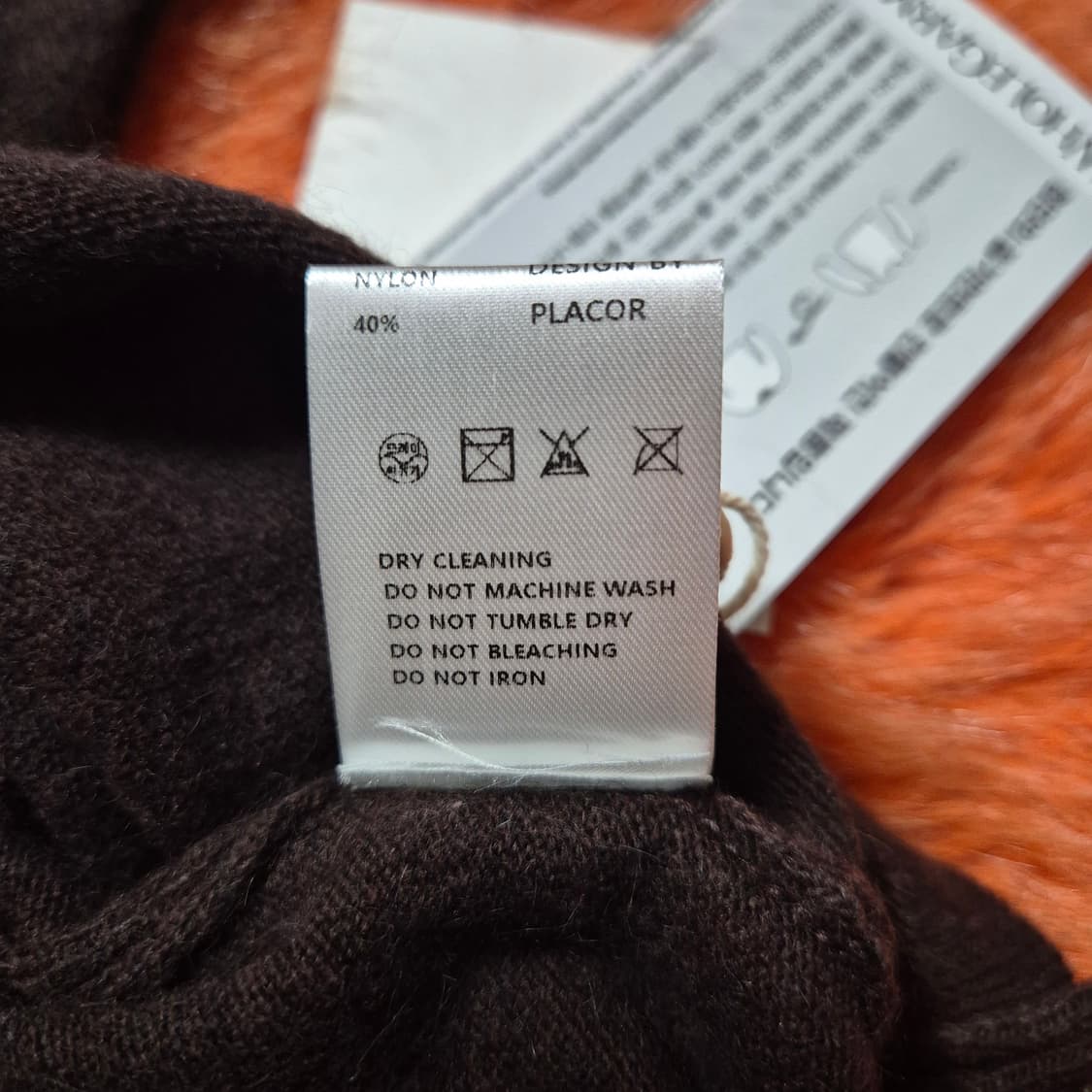 placor 플라코르 홀가먼트 반목 니트 여성F 새상품 상품이미지4