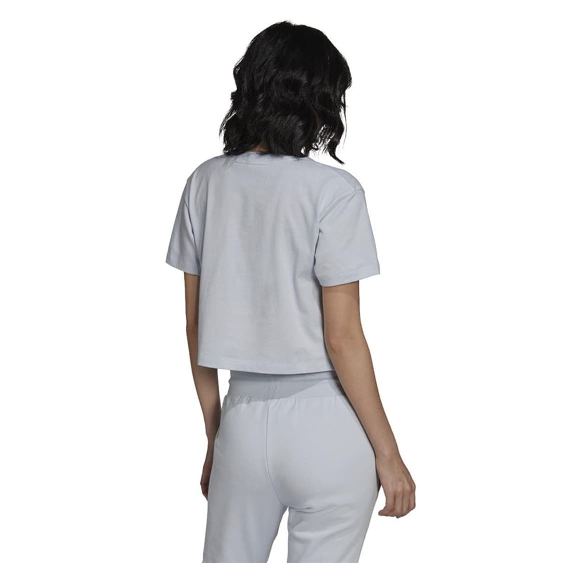 아디다스 2000 럭스 반팔 크롭 티셔츠 하늘색 M사이즈 상품이미지2